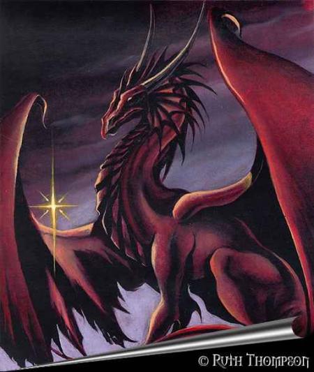 Le dragon,animal mythologique splendide.