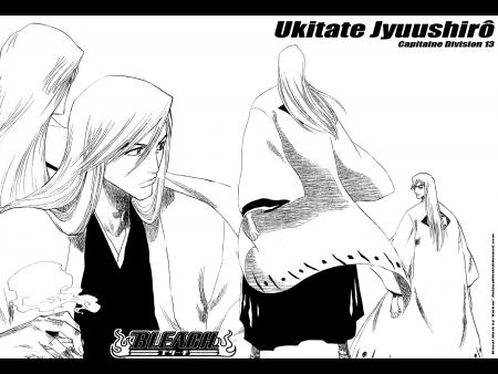 Ukitate Jûshirô,capitaine de la 13eme division du gotei 13