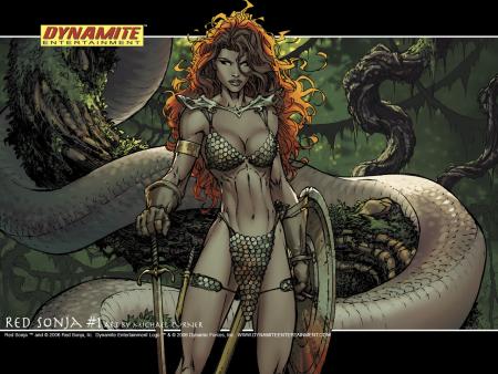 Red Sonja par Michaël Turner