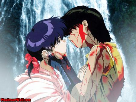 Pai et Yakumo de 3x3 Eyes
