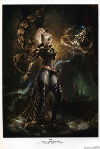 Dark elfe de Lineage