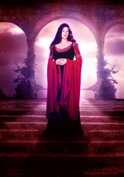 La belle Liv Tyler dans le rôle d'Arwen