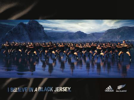 L'équipe des All Blacks